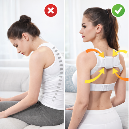 Corrector de Postura Profesional Ajustable
